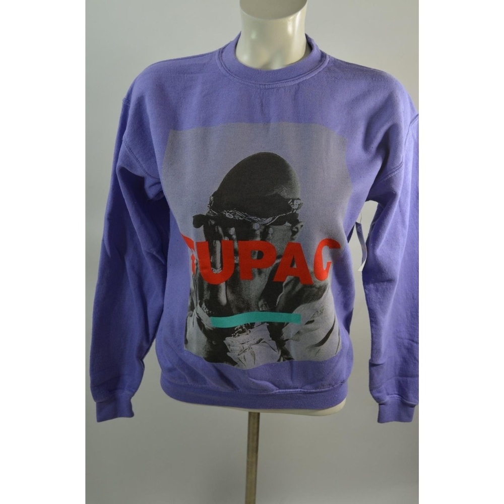 2PAC Size XS Pull Over Sweater Casual Long Sleeved